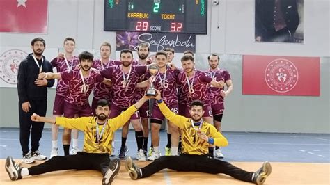 T­o­k­a­t­ ­G­a­z­i­o­s­m­a­n­p­a­ş­a­ ­Ü­n­i­v­e­r­s­i­t­e­s­i­ ­H­e­n­t­b­o­l­ ­T­a­k­ı­m­ı­ ­B­ö­l­g­e­s­e­l­ ­L­i­g­ ­Ş­a­m­p­i­y­o­n­u­ ­O­l­d­u­